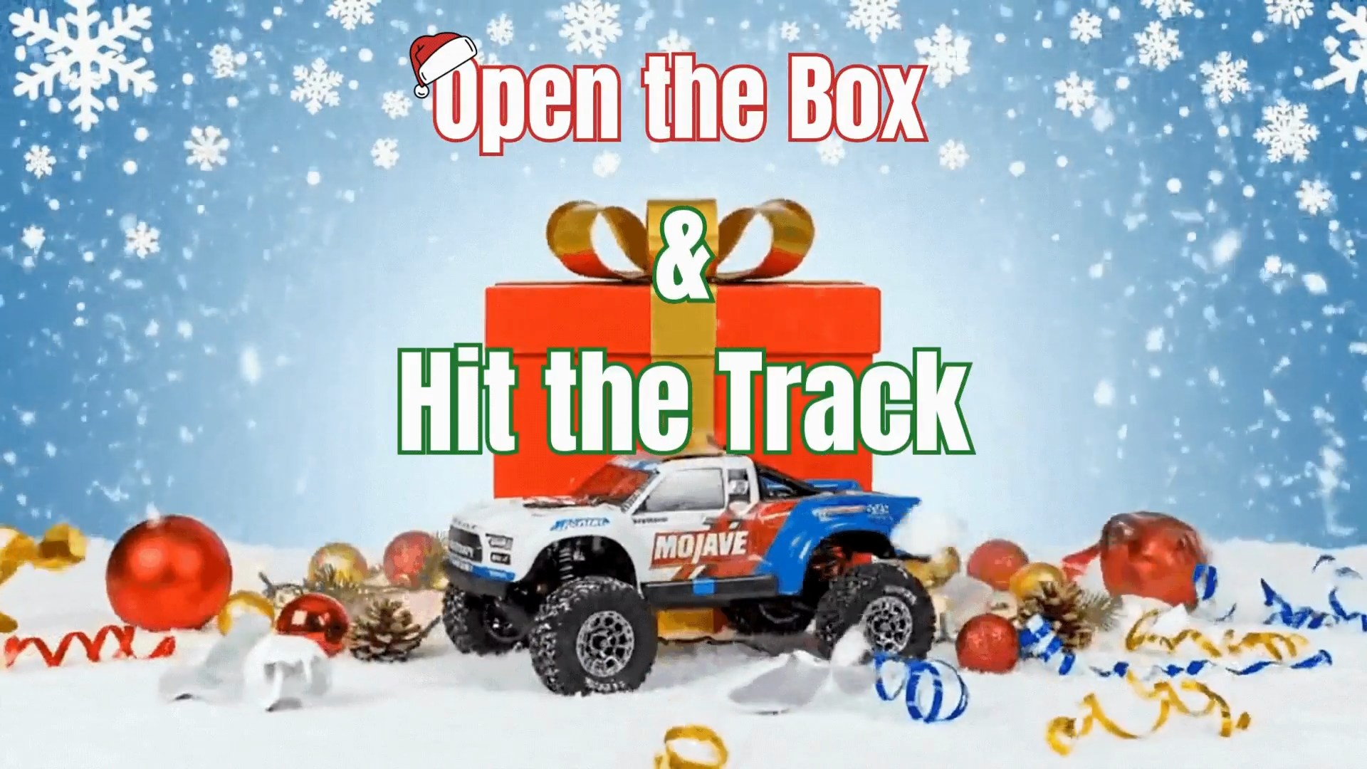 Open the box and hit the track!